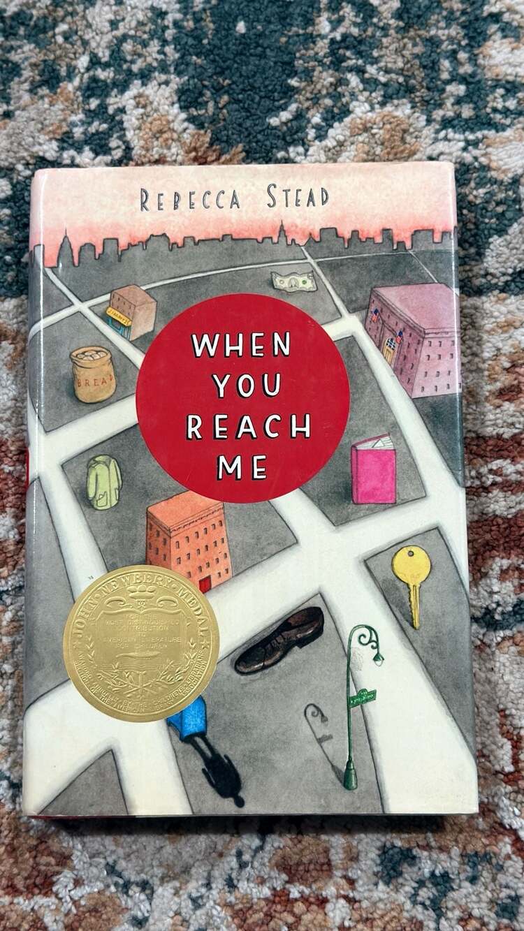 When You Reach Me by Rebecca Stead Hardcover Book Newbery Medal Winner